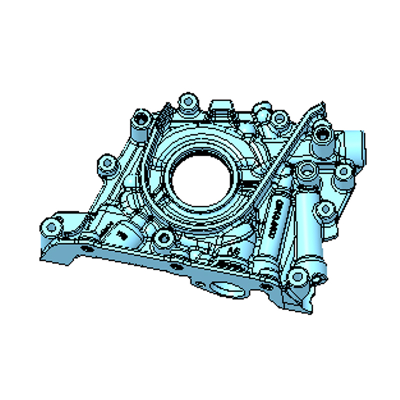غطاء مضخة مصبوب من سبائك الألومنيوم غطاء مضخة مصبوب من سبائك الألومنيوم