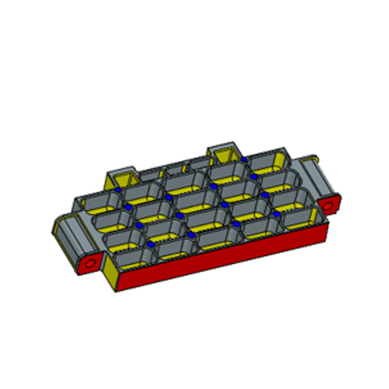 سبائك الألومنيوم يموت الصب لوحة مقصورة البطارية قالب واحد اثنين من الثقوب سبائك الألومنيوم يموت الصب لوحة مقصورة البطارية قالب واحد اثنين من الثقوب