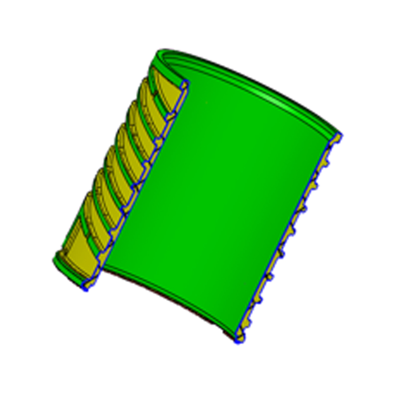 سبائك الألومنيوم يموت الصب سترة مياه التبريد سبائك الألومنيوم يموت الصب سترة مياه التبريد